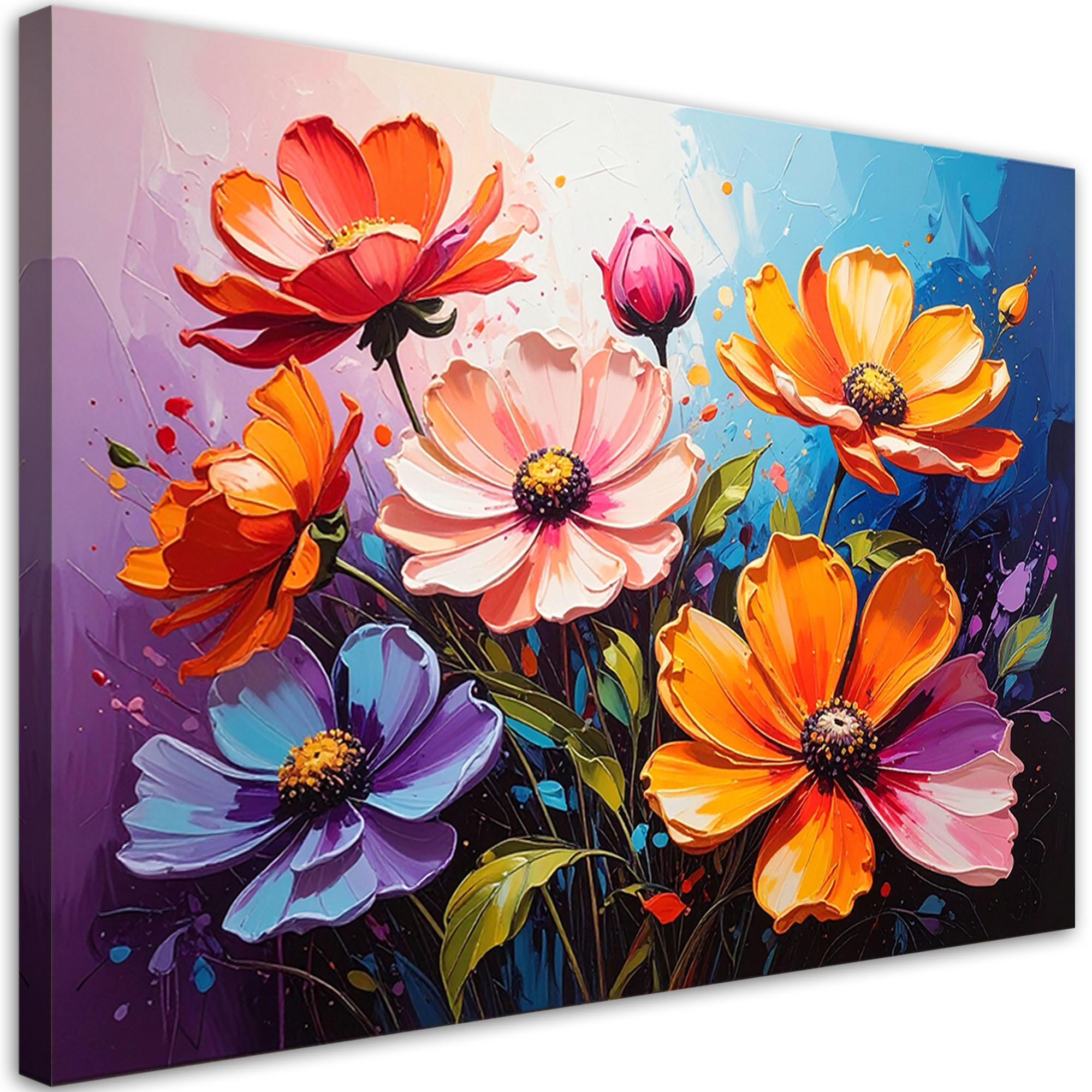 Feeby Bild Mehrfarbig 100x70 cm
