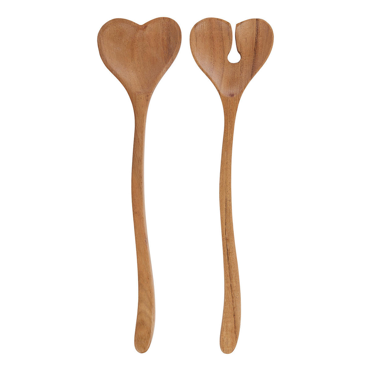 SALATBESTECK (2-teilig) Acacia - Braun, Holz (1cm) - Butlers