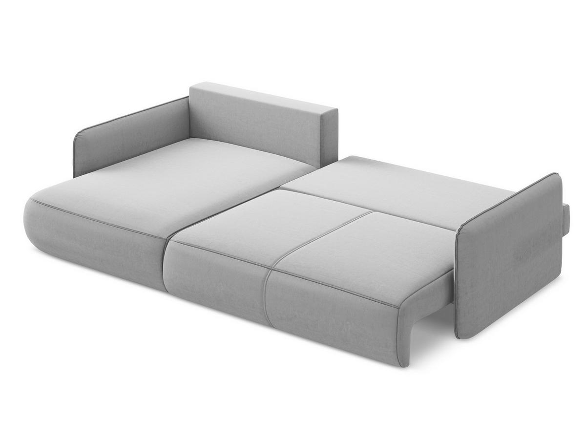 POUF Chenille Stoff Beige - Beige/Schwarz, Textil/Metall (65/44/65cm) - Makamii