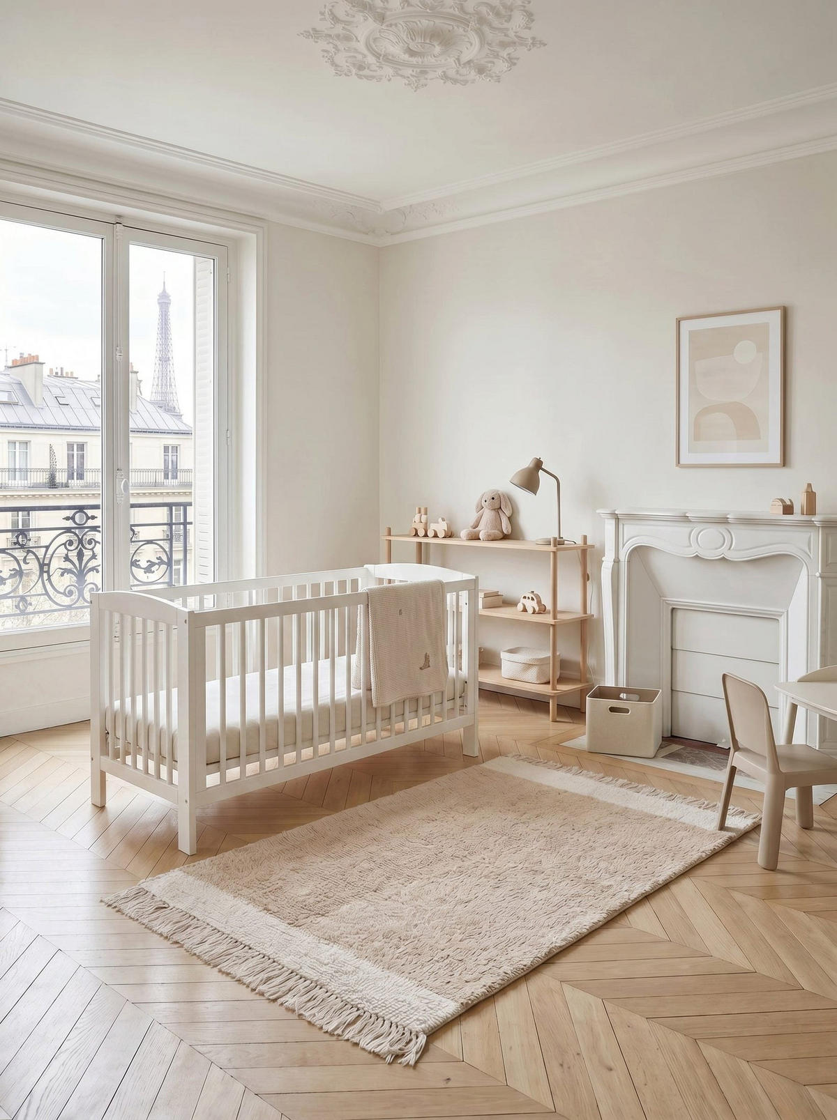 TEPPICH aus Wolle und Baumwolle in Naturoptik beige - Beige, Naturmaterialien (120/170cm) - AFK Living