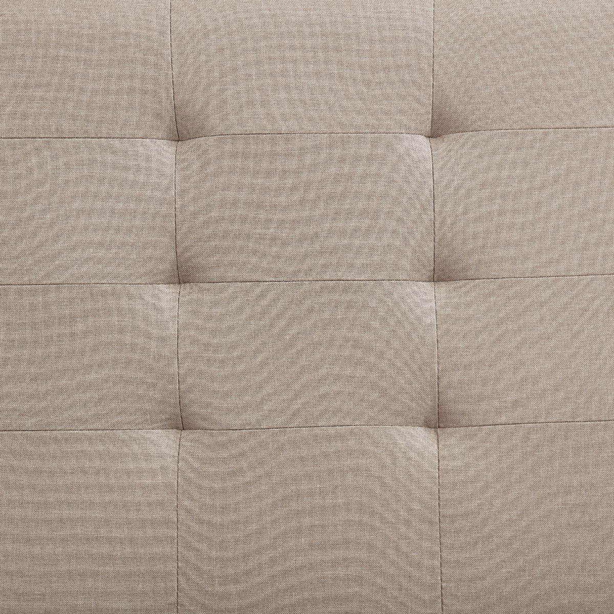 POLSTERBETT OHIO 90X200 CM - Beige, Textil (90/200cm) - CARO-Möbel