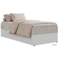 AMERICKÁ POSTEĽ TRAVIT ZERO 90 90/200 - Béžová Manšester - Topper T25 - H4 (tvrdý) - čierna/béžová, textil/plast (90/200cm) - MKS