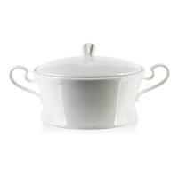 SUPPENTOPF Basic Weiß 31.4/22.5/15.5 cm Keramik - Weiß, Keramik (22.5cm) - Mondex
