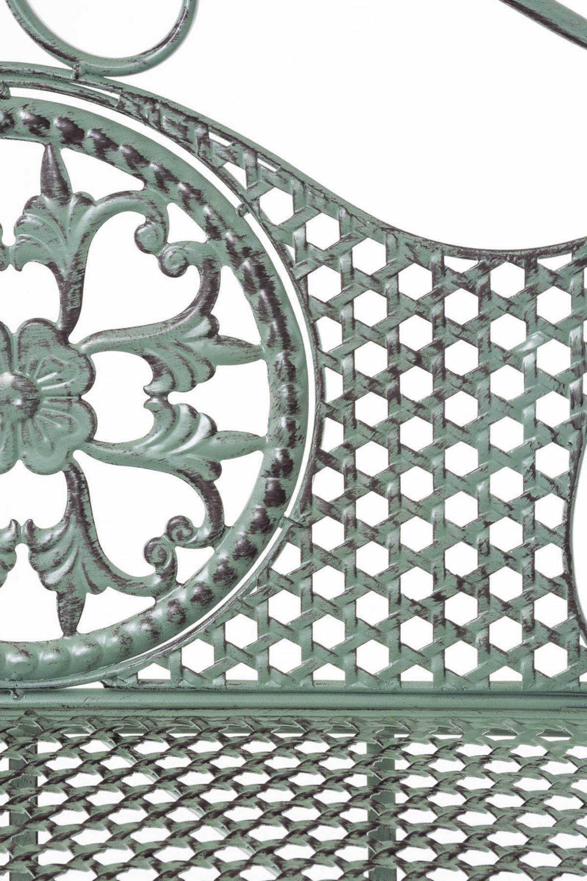 STANDREGAL Anic antik-grün - Grün, Metall (61/153/33cm) - TPFGarden