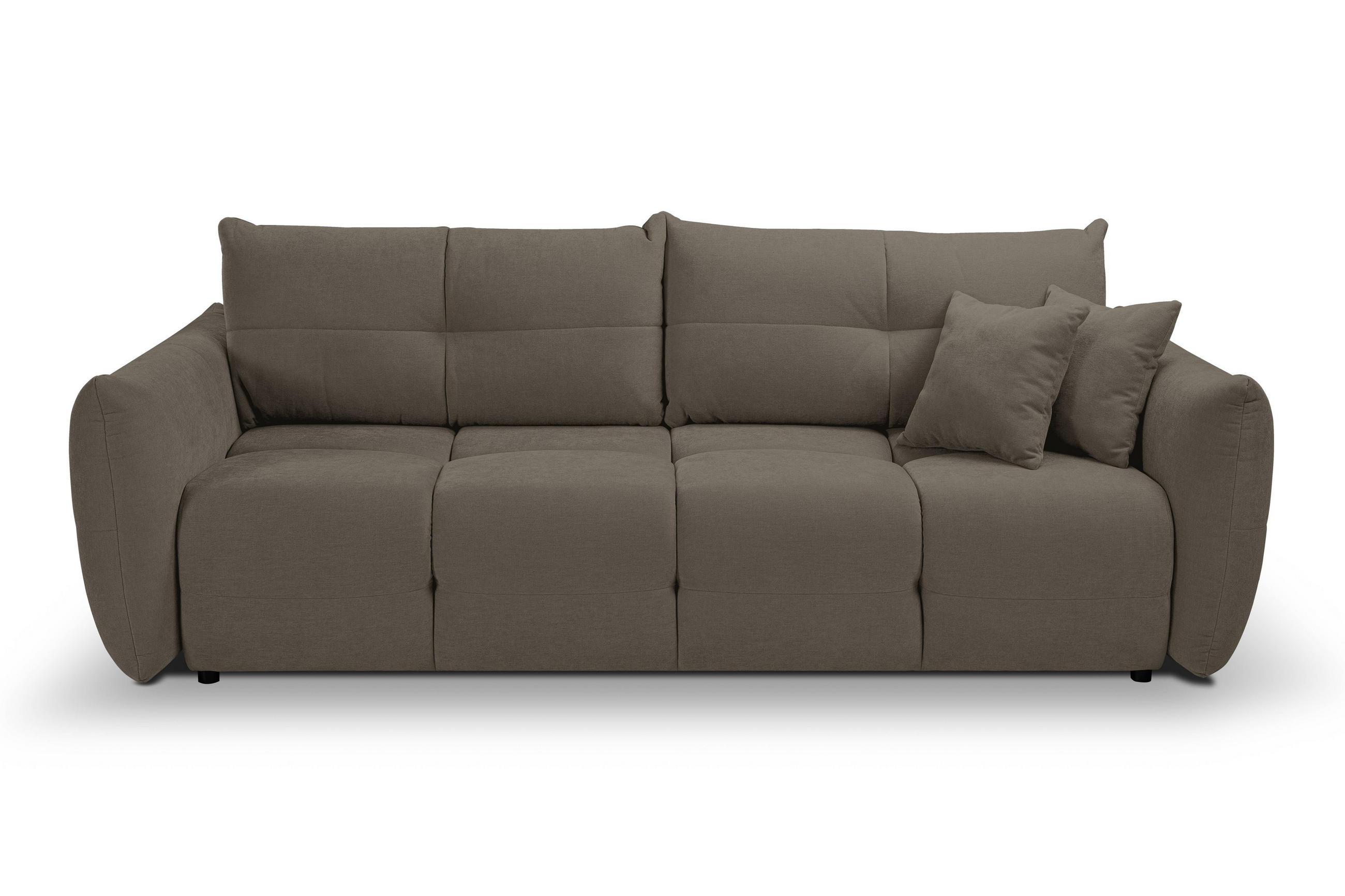 Masseno Bettsofa Braun 245x86x110 cm