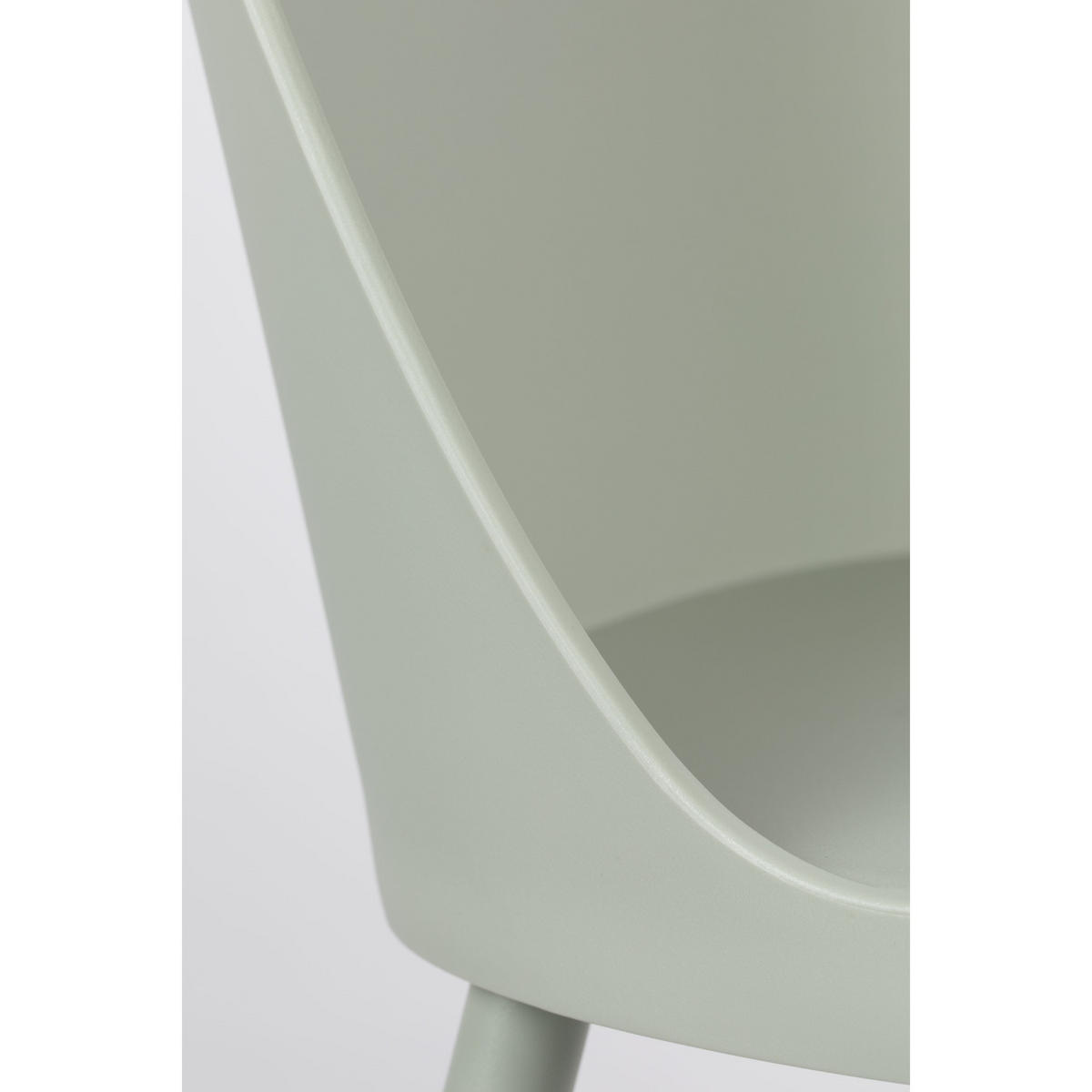 DESIGN-STUHL - Plastik - Wassergrün - 2er-Set - Grün, Kunststoff (46/85/54cm) - Drawer