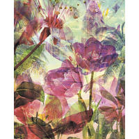 FOTOTAPETE Blumen 200 x 250 cm - Multicolor, Papier (200/250cm) - Sanders & Sanders