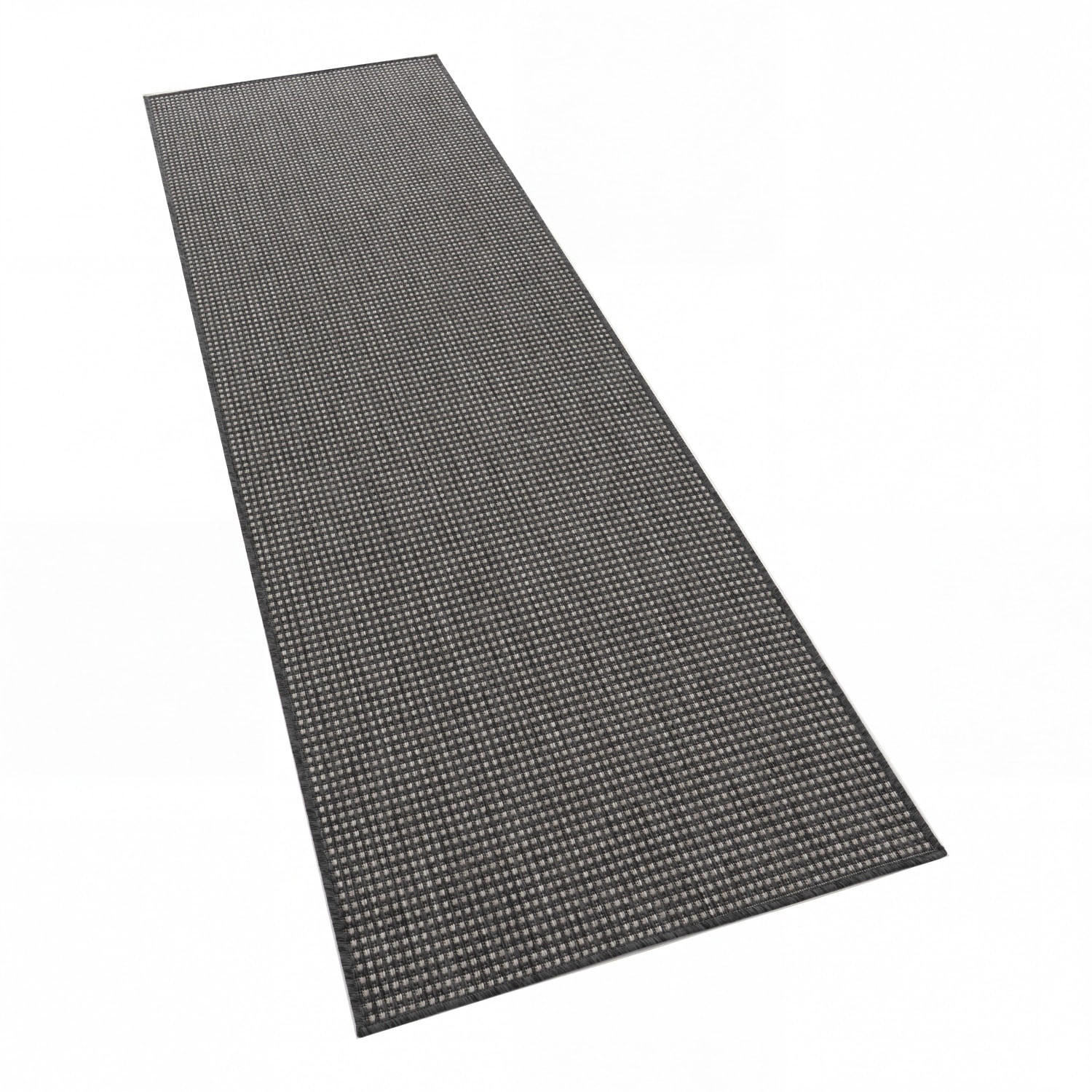OUTDOORTEPPICH 80/250 cm Napoli 777 - Anthrazit, Kunststoff (80/250cm) - Paco Home