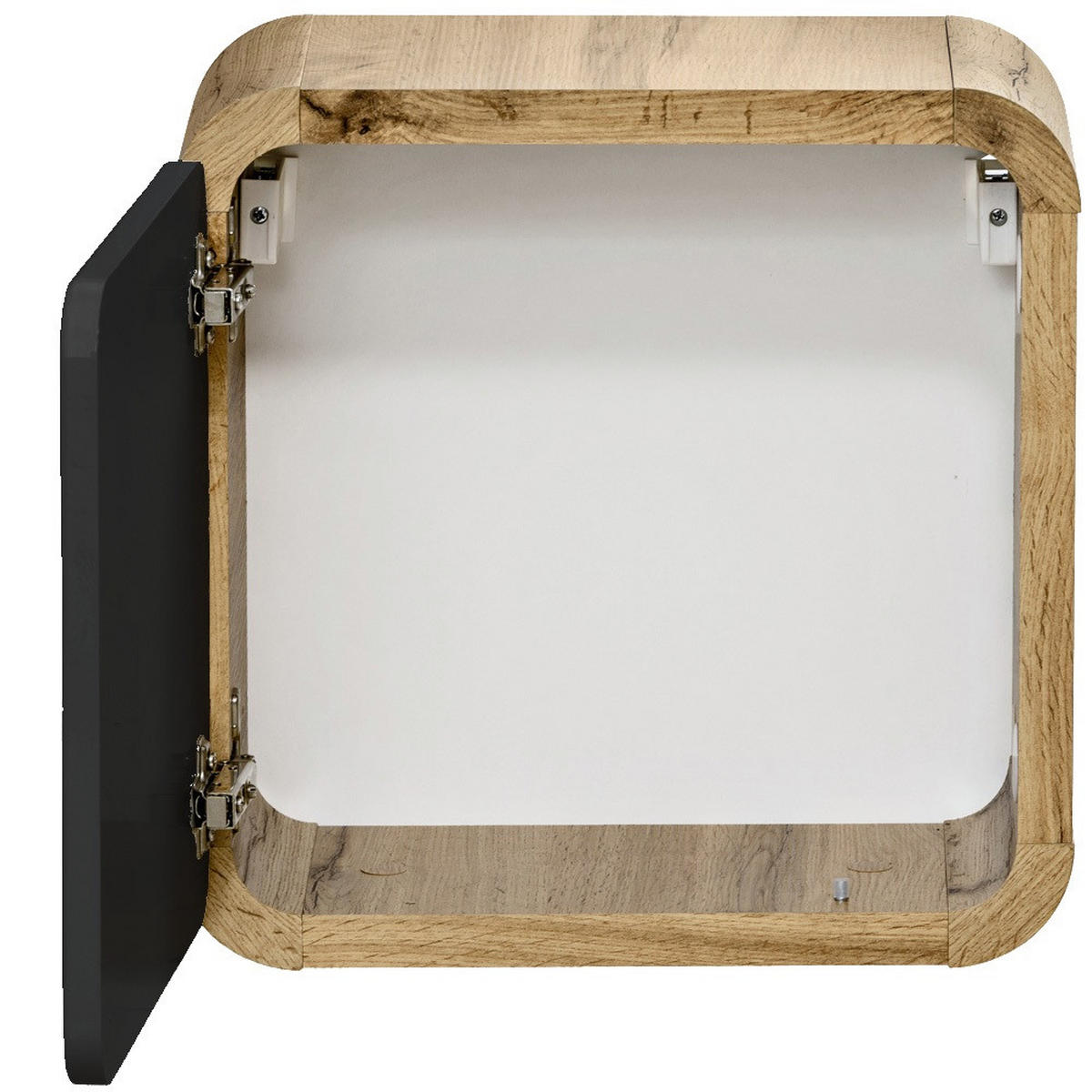 HÄNGESCHRANK New-luton - Grau, Holzwerkstoff (35/35/22cm) - Lomado