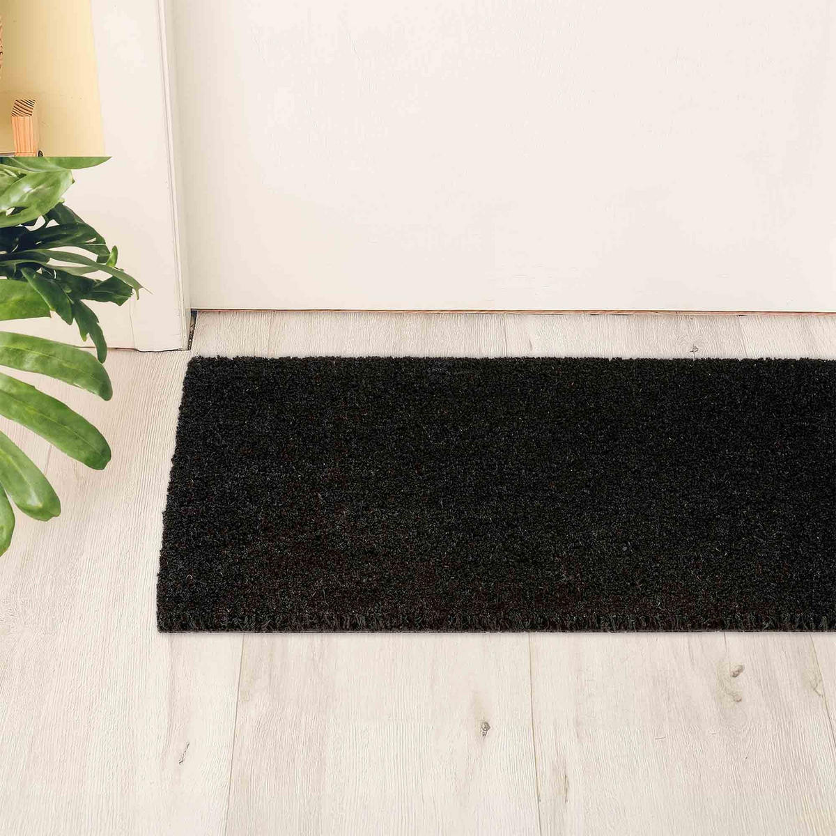 FUSSMATTE IN- UND OUTDOOR COCO COLOR T - Schwarz, Textil (40/60cm) - Astra