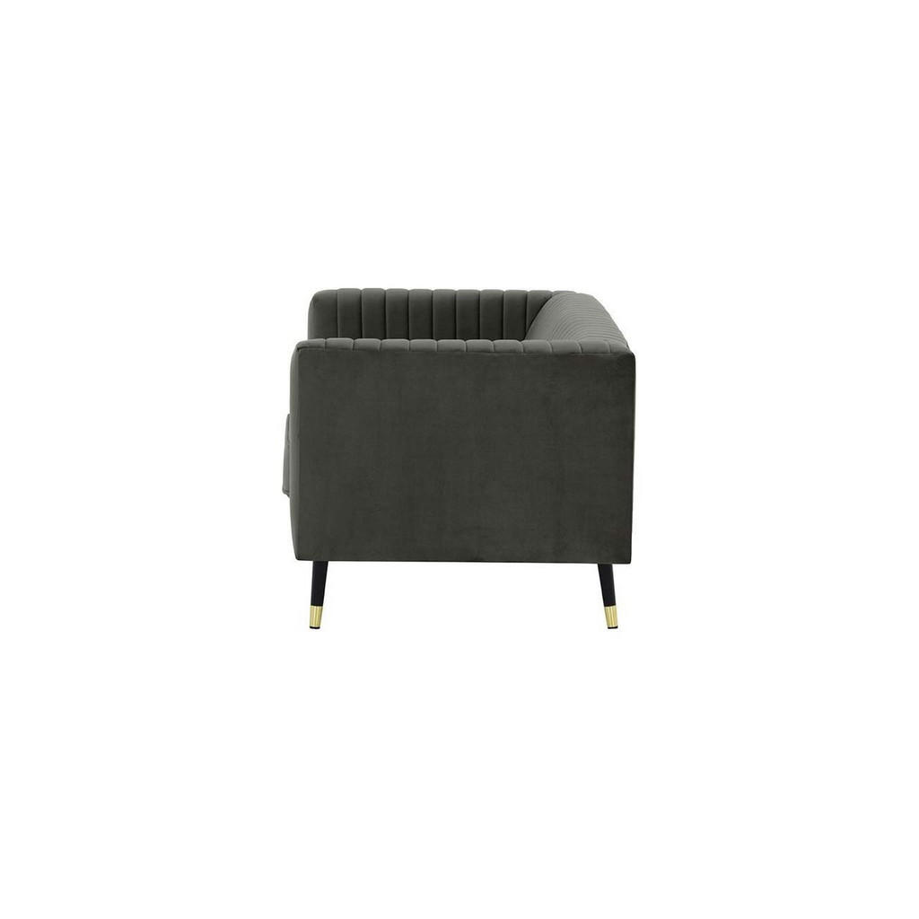 Thumbnail - Slf24 Zweisitzer-Sofa, Dunkelgrau, Textil, 2-Sitzer, 170x71x83 cm, Wohnzimmer, Sofas & Couches, Sofas, 2-Sitzer Sofas