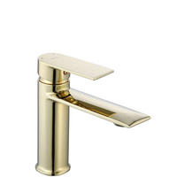 WASCHBECKENARMATUR Rea Veneta Gold Low - Goldfarben, Metall (4.2/16.2/17cm) - REA