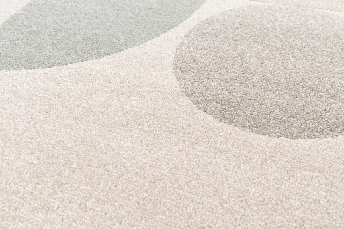 GEOMETRISCHER Teppich weich und bequem grün - Grün, Textil (120/170cm) - AFK Living