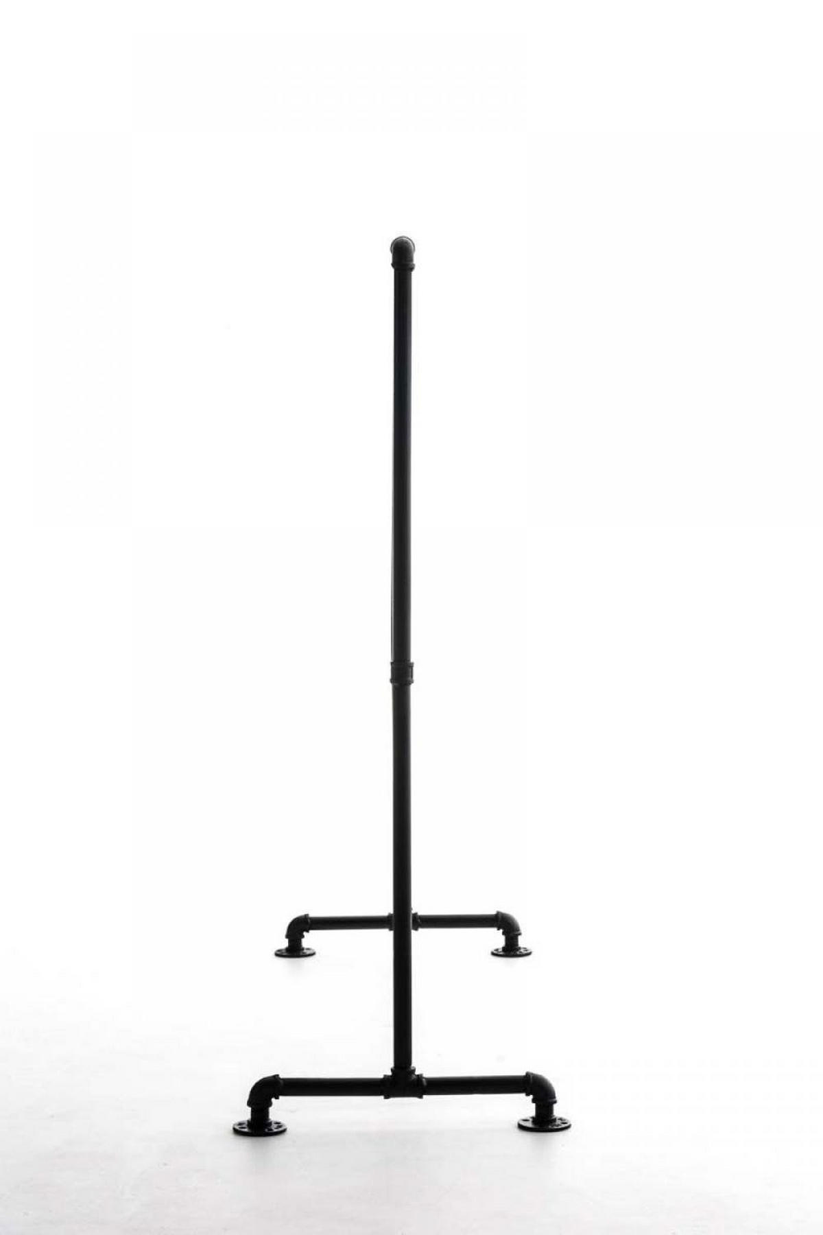 KLEIDERSTÄNDER 150 cm-schwarz-Metall - Schwarz, Metall (150/150/55cm) - CLP