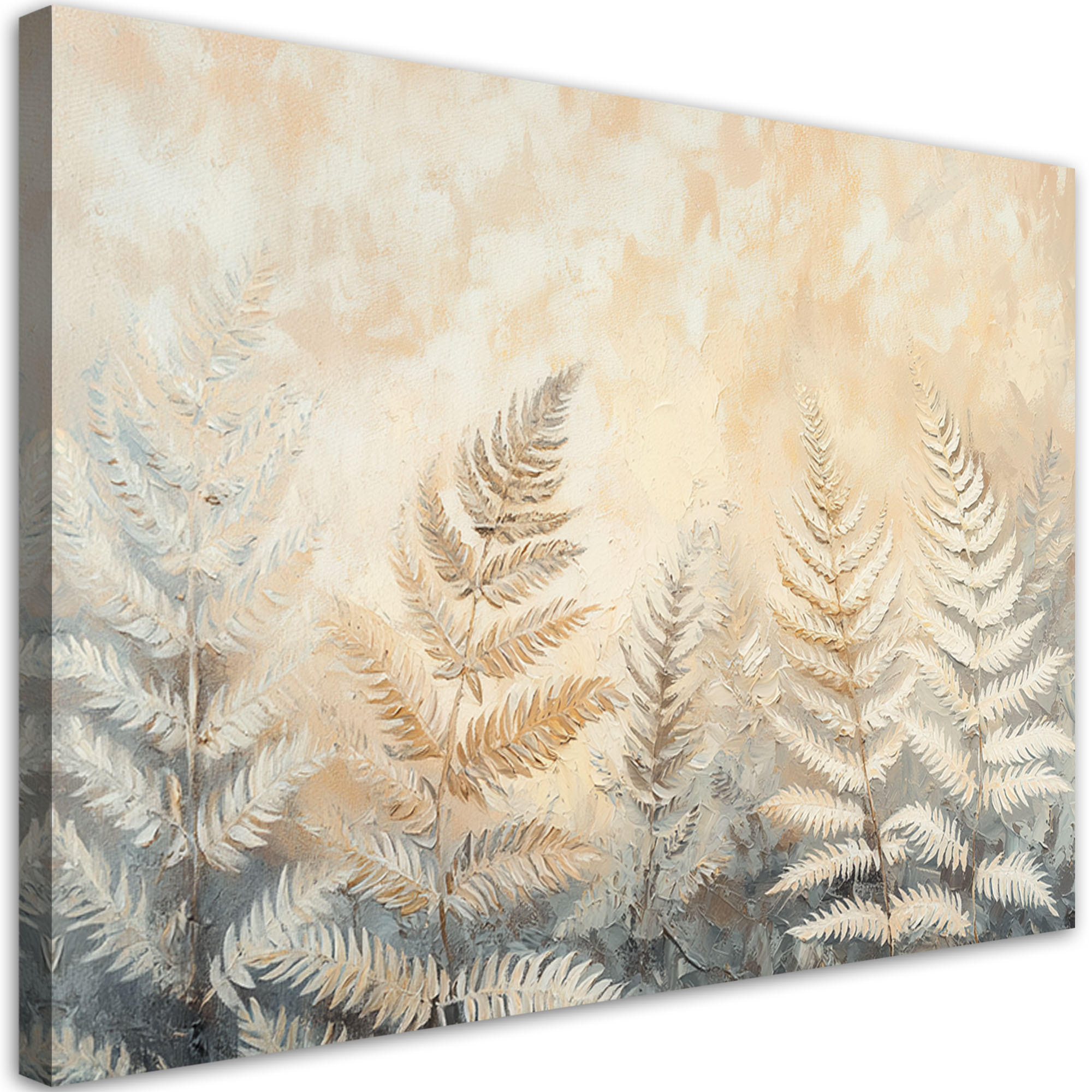 LEINWANDBILD Natur und Botanik 120x80cm - Beige, Textil (120/80cm) - Feeby