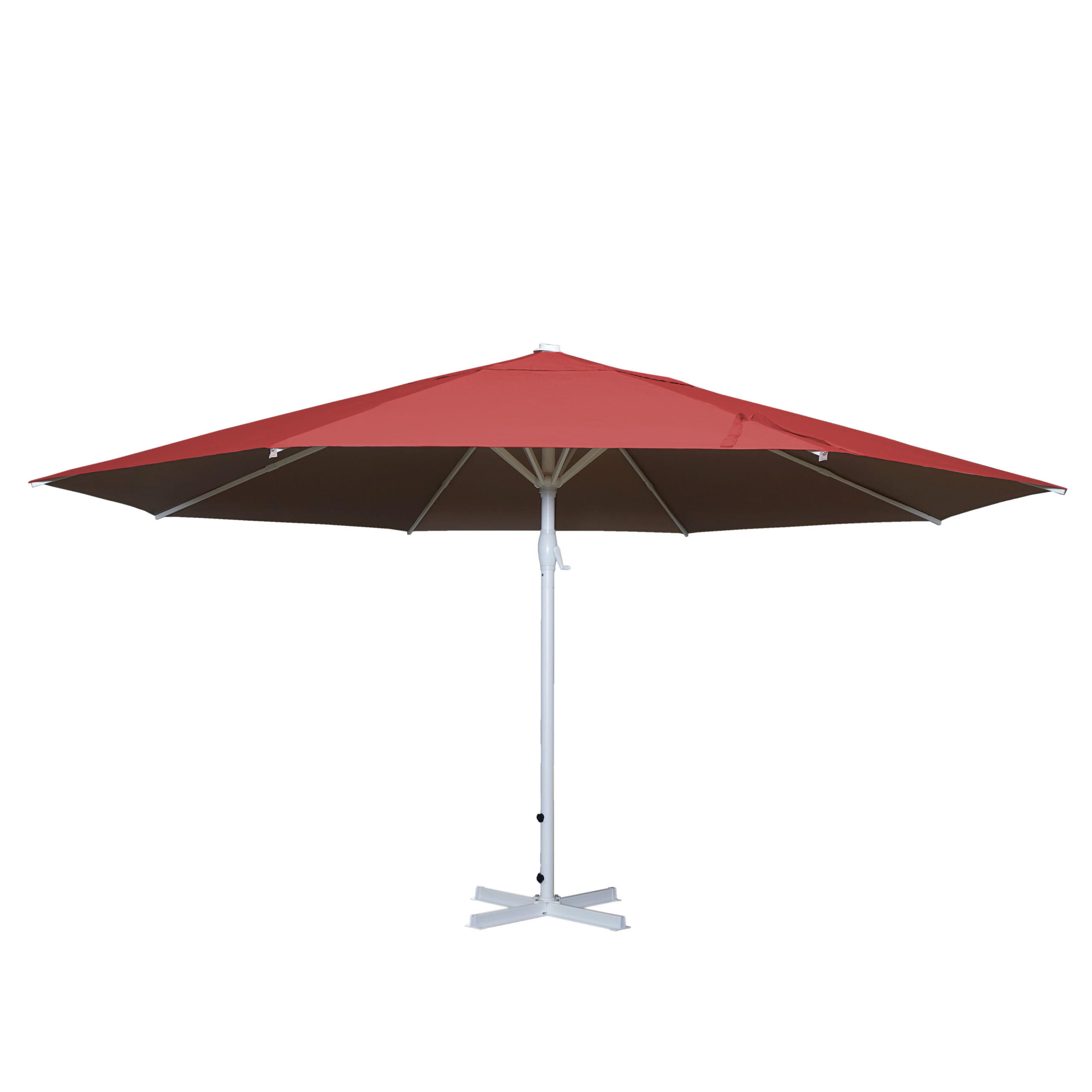 SONNENSCHIRM Rot - Rot, Textil (500/500cm) - MCW