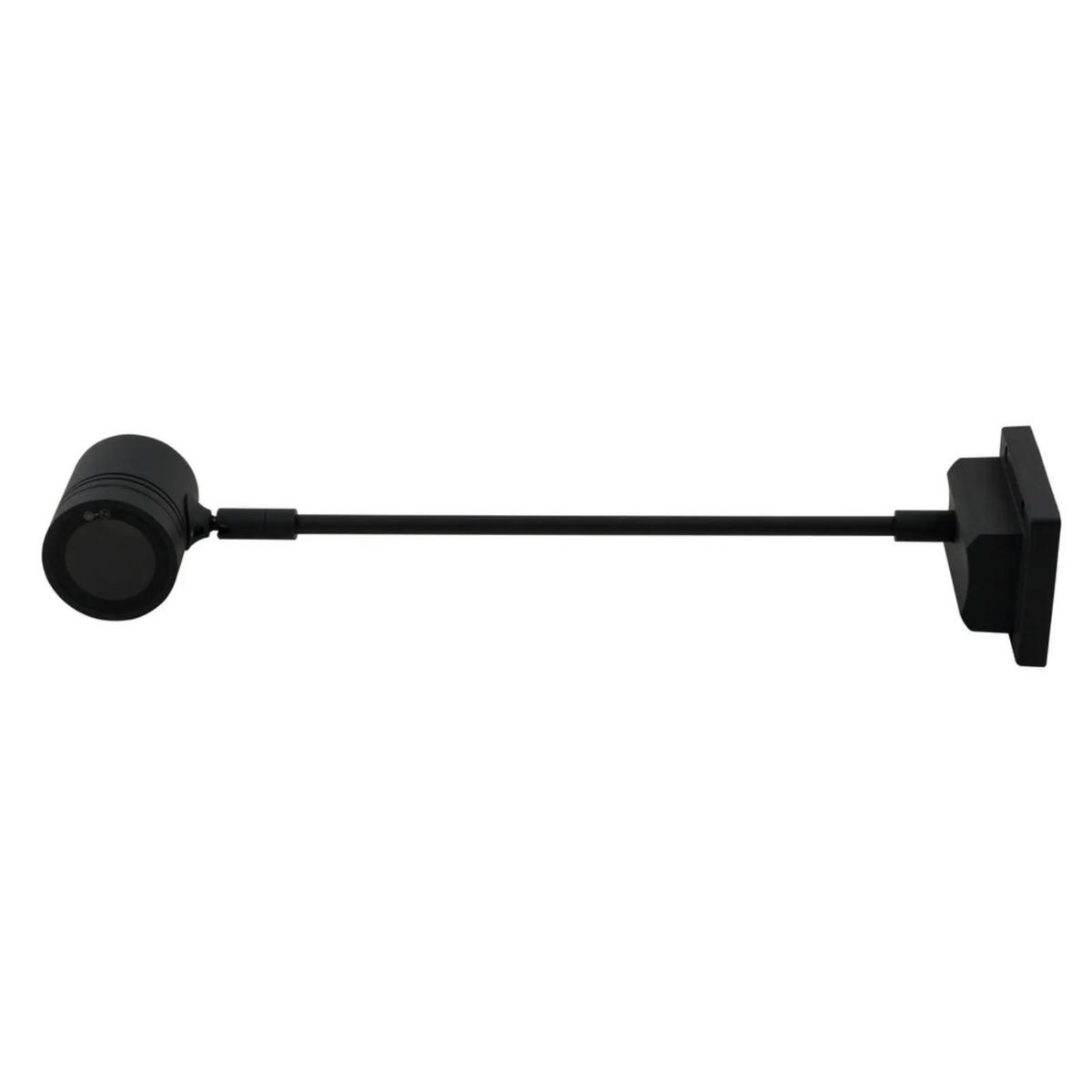 WAND- & DECKENLEUCHTE Schwarz - Schwarz, Metall (3.35/7.8/3.35cm) - click-licht