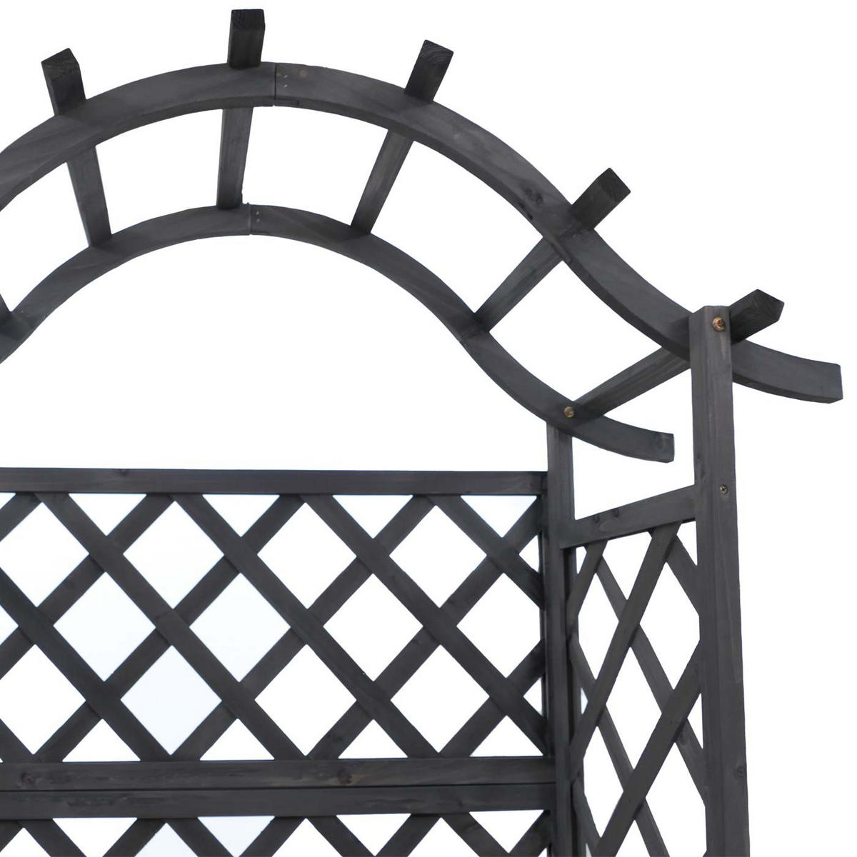 HOCHBEET Anthrazit - Anthrazit, Textil (110/138/44cm) - MCW