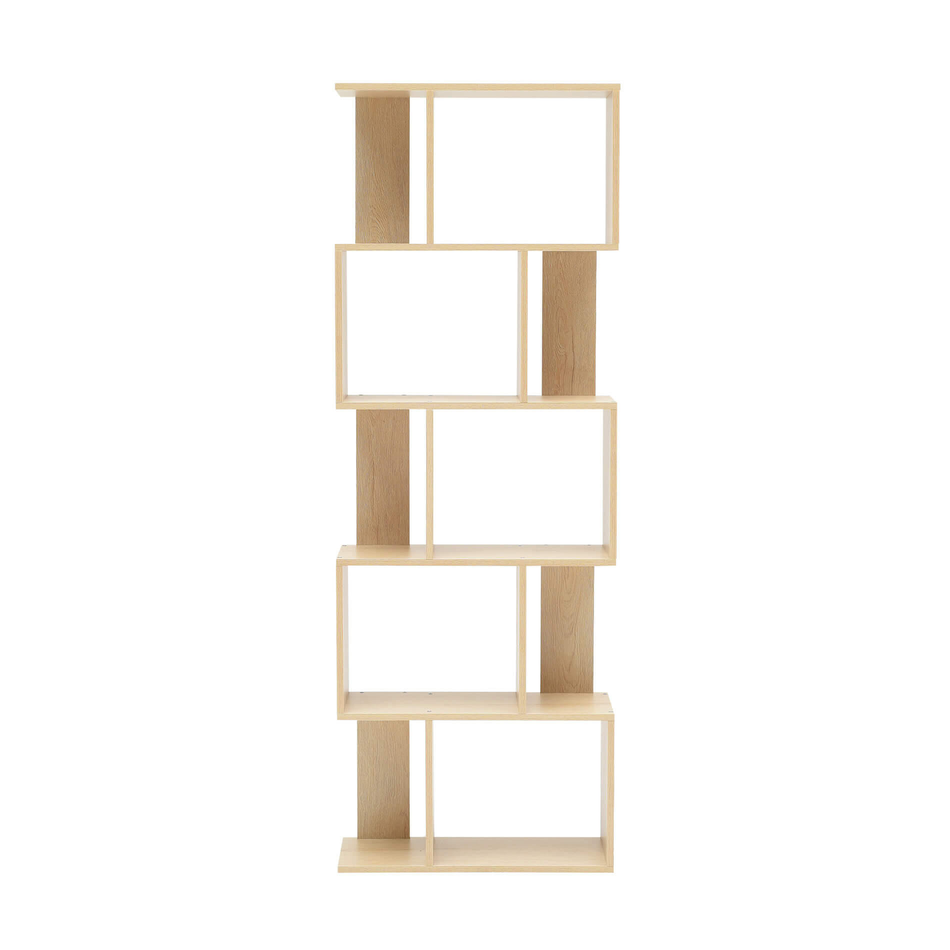 BÜCHERREGAL Beige 24/60/169 cm - Beige, Holzwerkstoff (24/169/60cm) - Mobili Rebecca