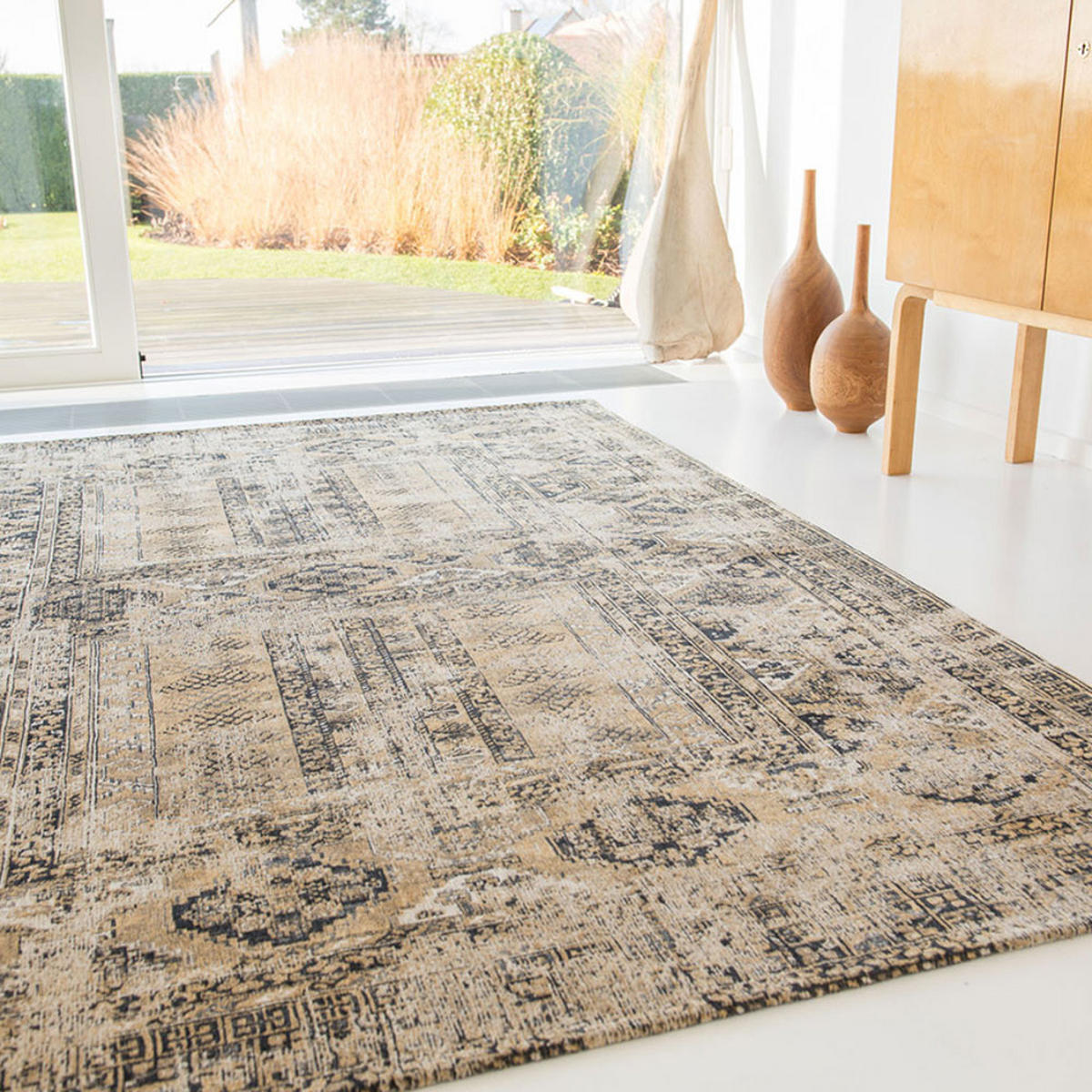 TEPPICH Agha Old Gold Antiquarian Hadschlu 240/340 cm - Beige, Textil (240/340cm) - Louis De Poortere