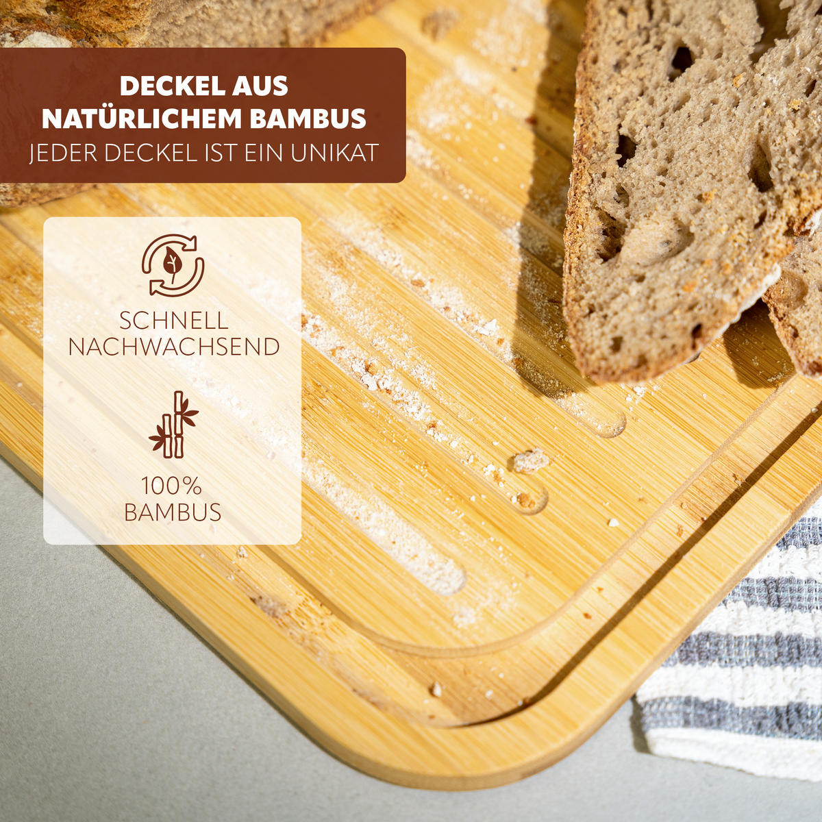 BROTKASTEN, weiß - Weiß, Kunststoff (40/12.5/23cm) - bremermann
