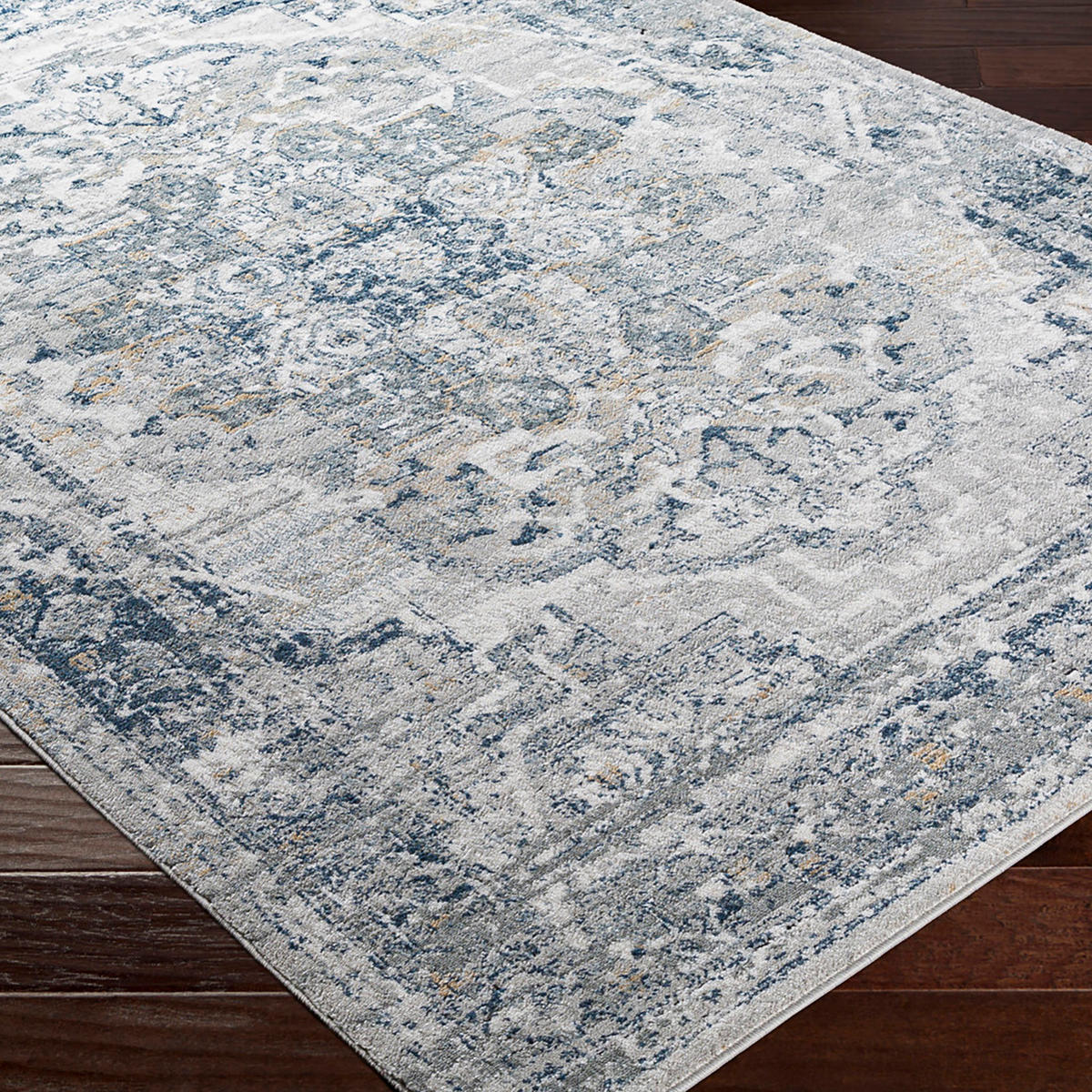 VINTAGE-TEPPICH Isabella 160/220 cm Dunkelblau - Dunkelblau, Textil (160/220cm) - LIVABLISS