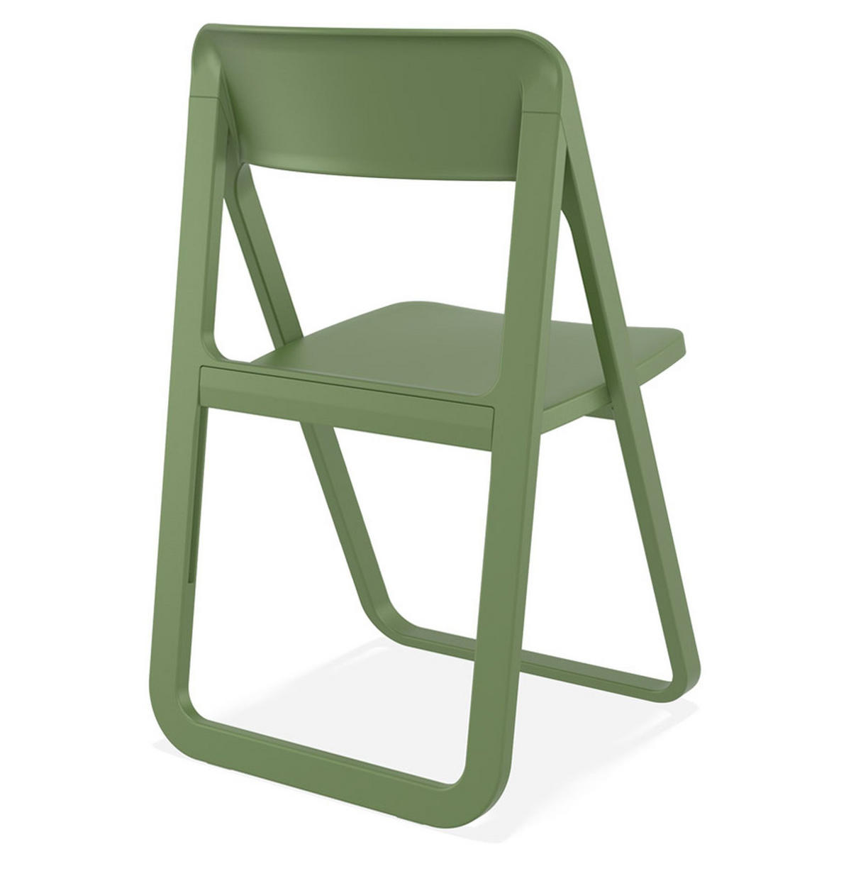 KLAPPSTUHL SLAG Grün - Olivgrün, Kunststoff (48/45/48cm) - Légia Home