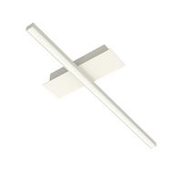 LED-DECKENLEUCHTE - Weiß Hochglanz, Metall (2/50/2cm) - Lumicom