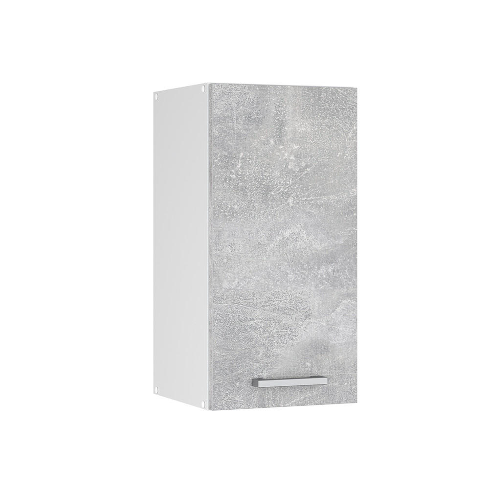 HÄNGESCHRANK R-Line Beton 30 cm - Schieferfarben/Hellgrau, Holzwerkstoff (30/60/31cm) - Vicco