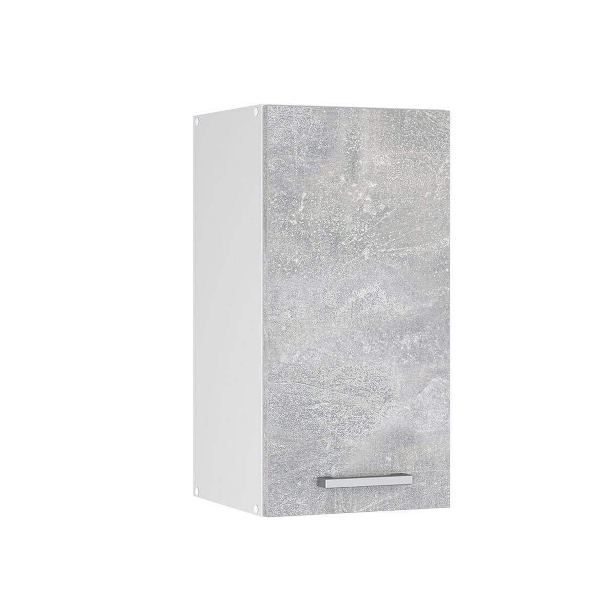 HÄNGESCHRANK R-Line Beton 30 cm - Schieferfarben/Hellgrau, Holzwerkstoff (30/60/31cm) - Vicco