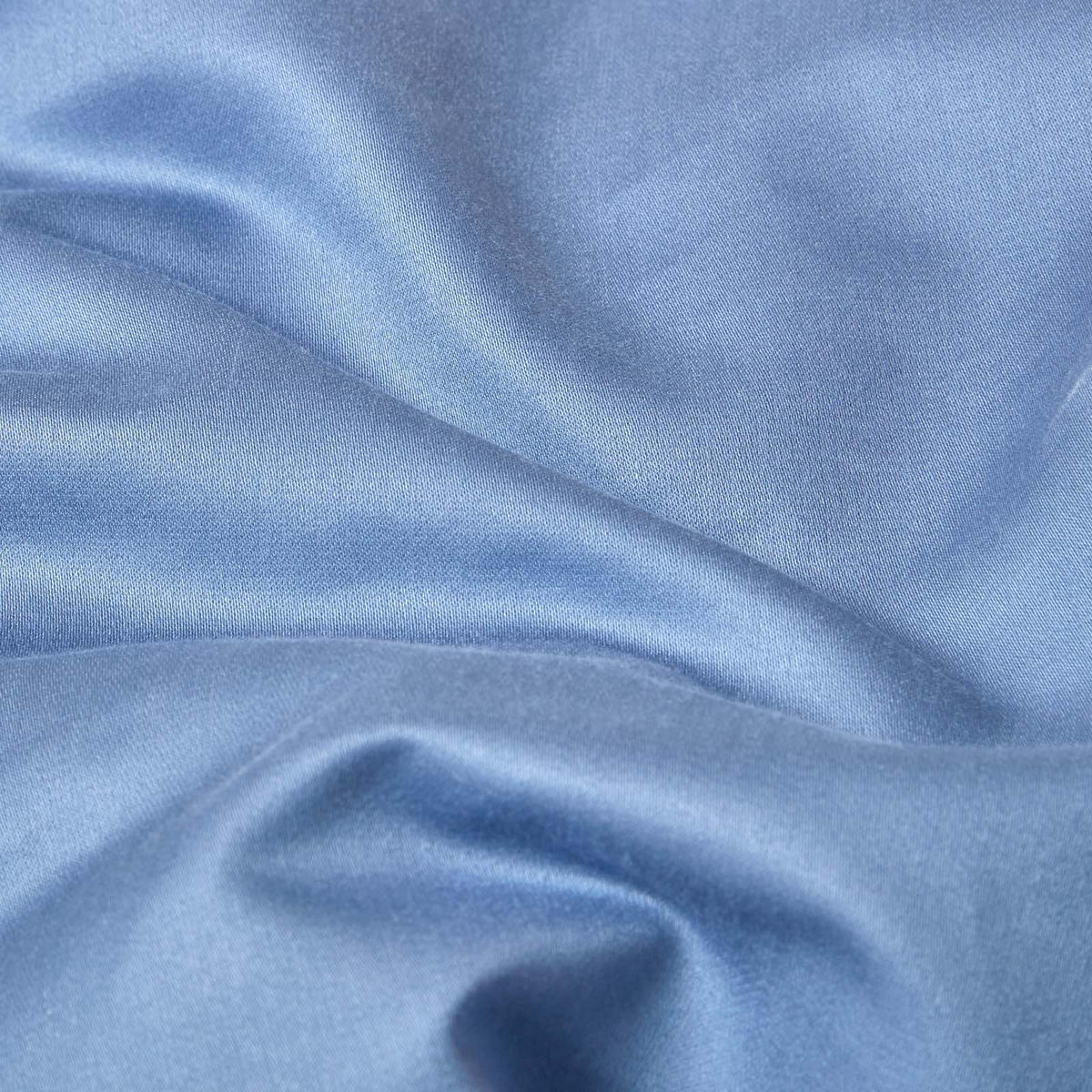 KISSENBEZUG Premium, Ägyptische Baumwolle, Fadendichte 1000 - Blau, Textil (50/90cm) - Homescapes