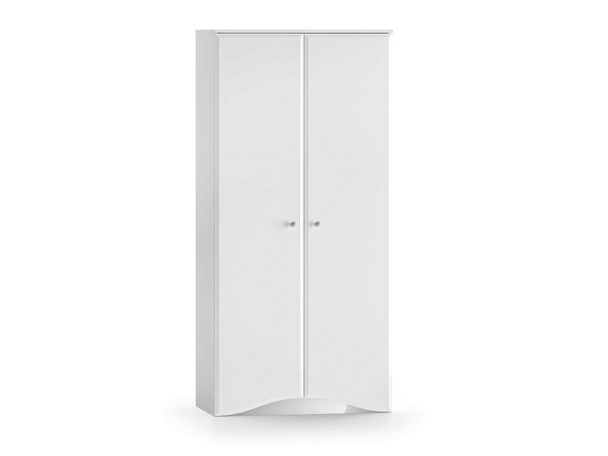 SCHLAFZIMMER Set 3-tlg. Glamour - Weiß Hochglanz, Holzwerkstoff (100/79/41cm) - hi-markt