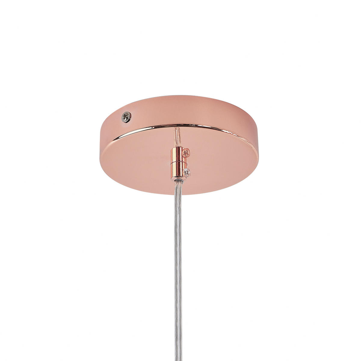 HÄNGELEUCHTE Maguse 59/59/149 cm - Kupferfarben, Metall (59/59/149cm) - Beliani
