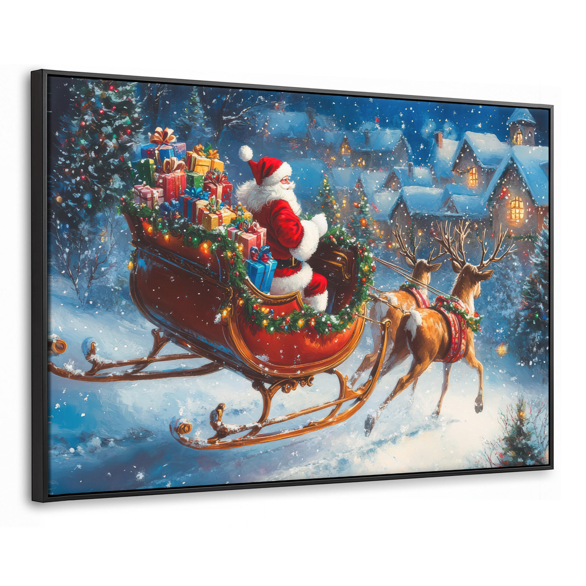 MuchoWow Leinwand Cognac 120x80 cm