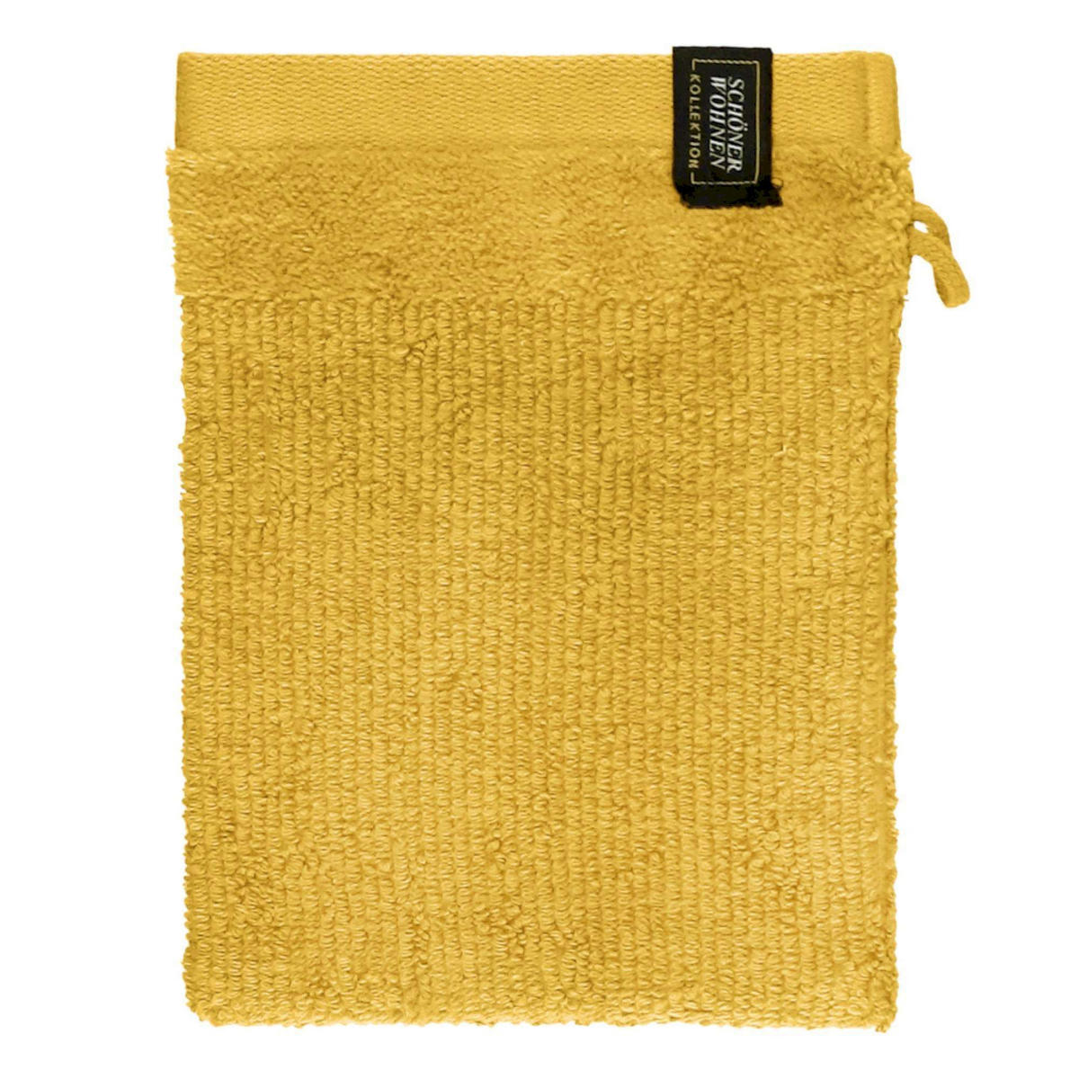 WASCHHANDSCHUH SENSE-6 - Gelb, Textil (16/21cm) - Schöner Wohnen