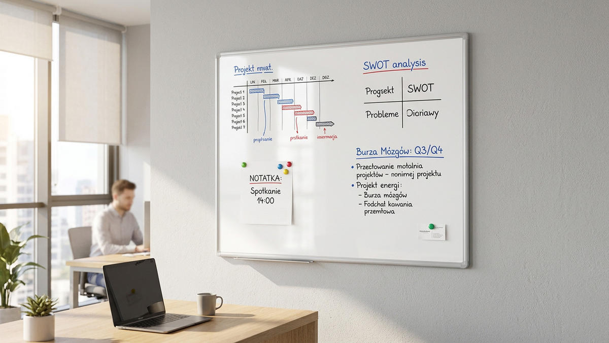WHITEBOARD Magnetisch - PREMIUM EXPO Alurahmen 100x80cm - Weiß, Metall (100/80/1.6cm) - ALLboards