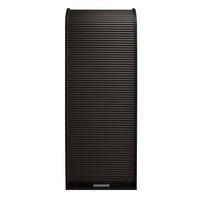 JALOUSIESCHRANK Eadith 69 x 44 x 192 Rollladenschrank Schwarzstahl/Graphit - Schwarz/Graphitfarben, Holz (69/192/44cm) - 58aufmkessel