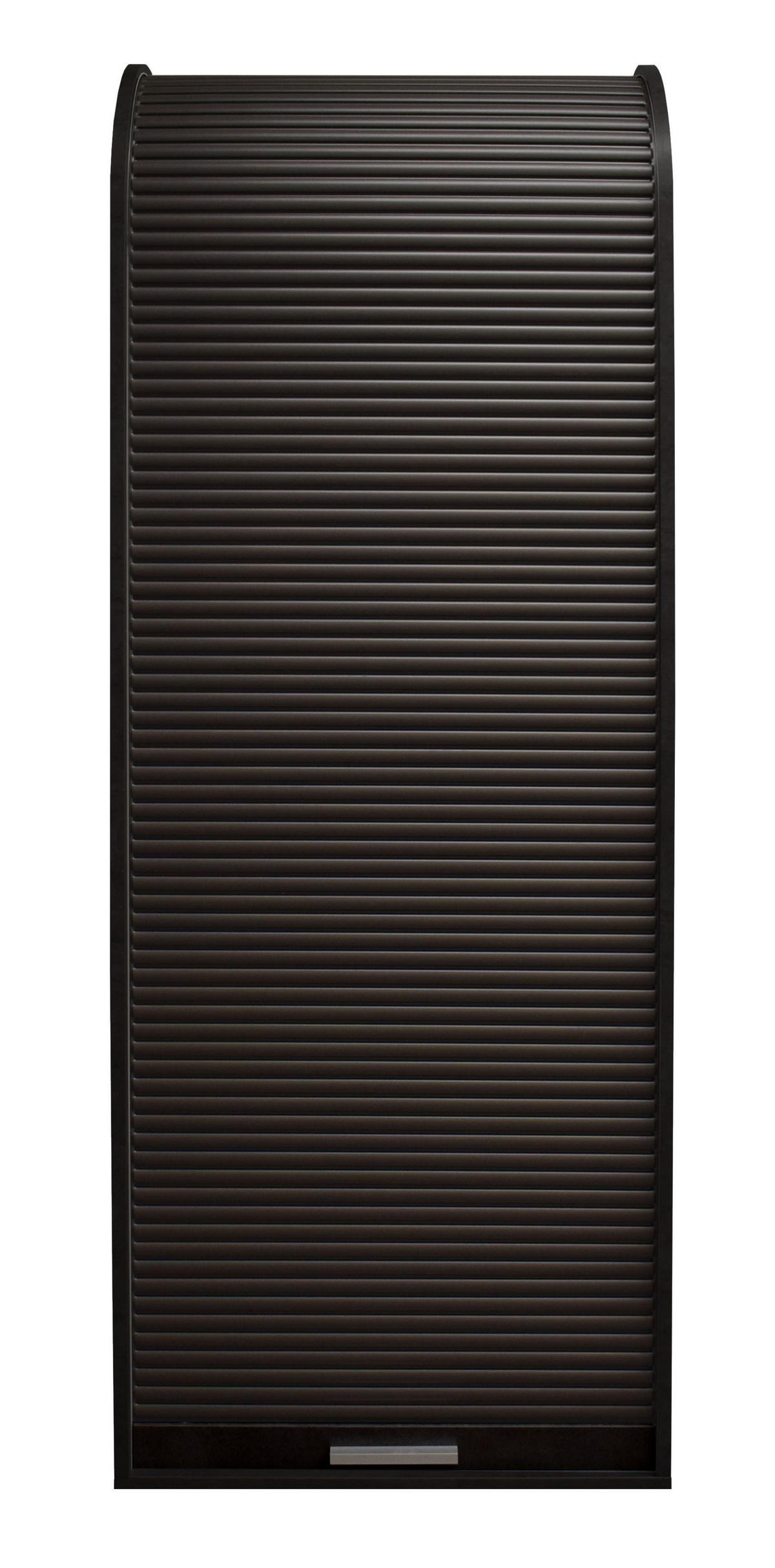 JALOUSIESCHRANK Eadith 69 x 44 x 192 Rollladenschrank Schwarzstahl/Graphit - Schwarz/Graphitfarben, Holz (69/192/44cm) - 58aufmkessel