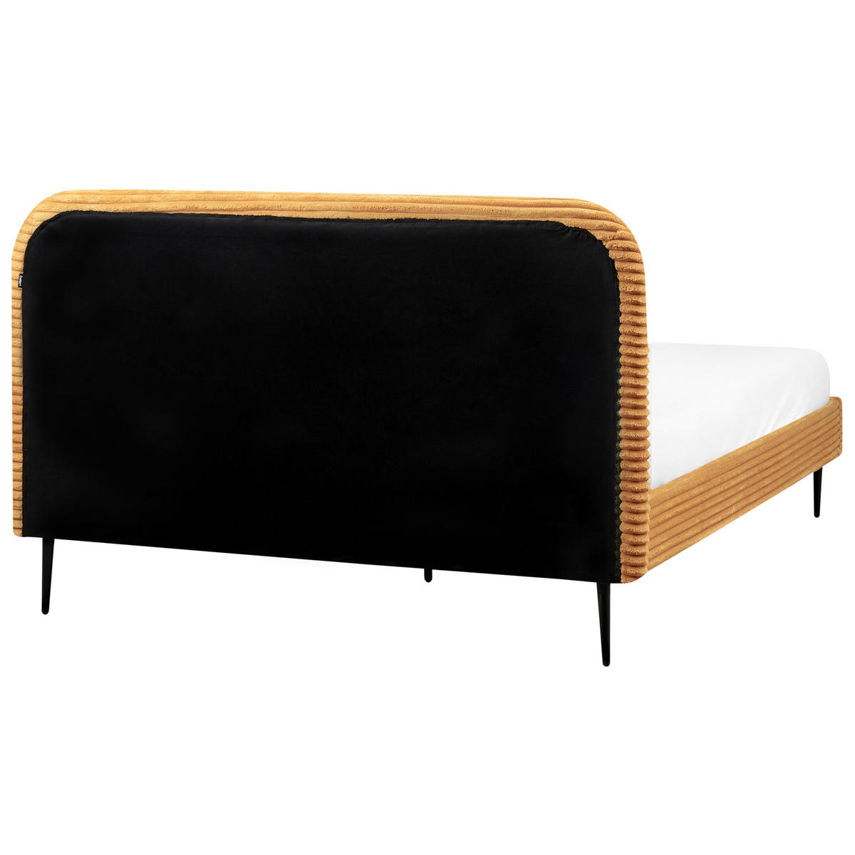 POLSTERBETT mit Lattenrost 160x200 cm Orange Flayat - Orange, Textil (160/200cm) - Beliani