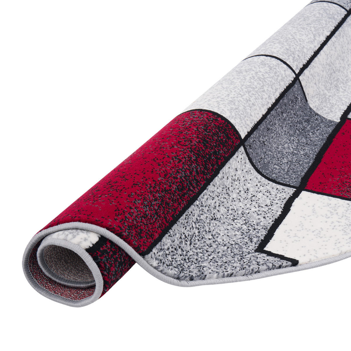 DESIGNER TEPPICH BRILLIANT FANTASY RUND - Rot, Textil (160/160cm) - Pergamon