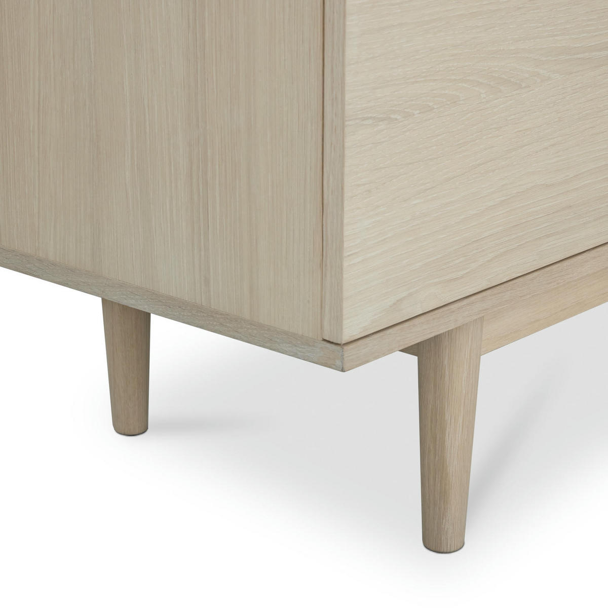 SIDEBOARD Eiche bianco - Eiche Bianco/Eichefarben, Holz/Holzwerkstoff (160/80/45cm) - Furnhouse