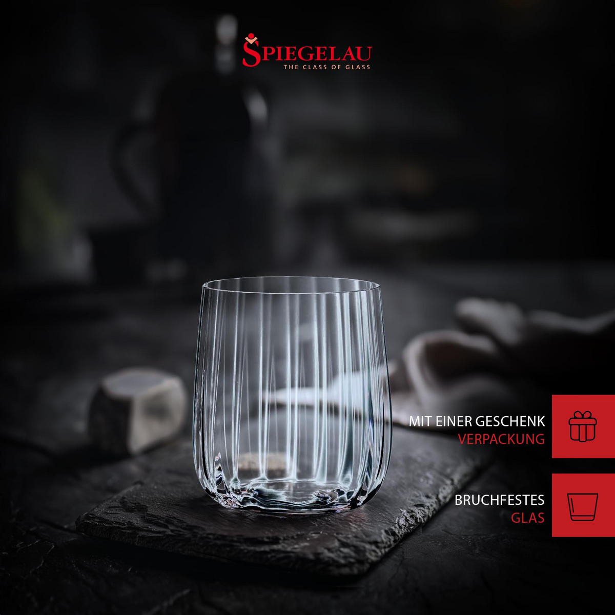 TUMBLER Lifestyle transparent 340 ml 12er Set - Transparent, Glas (0.34L) - Spiegelau