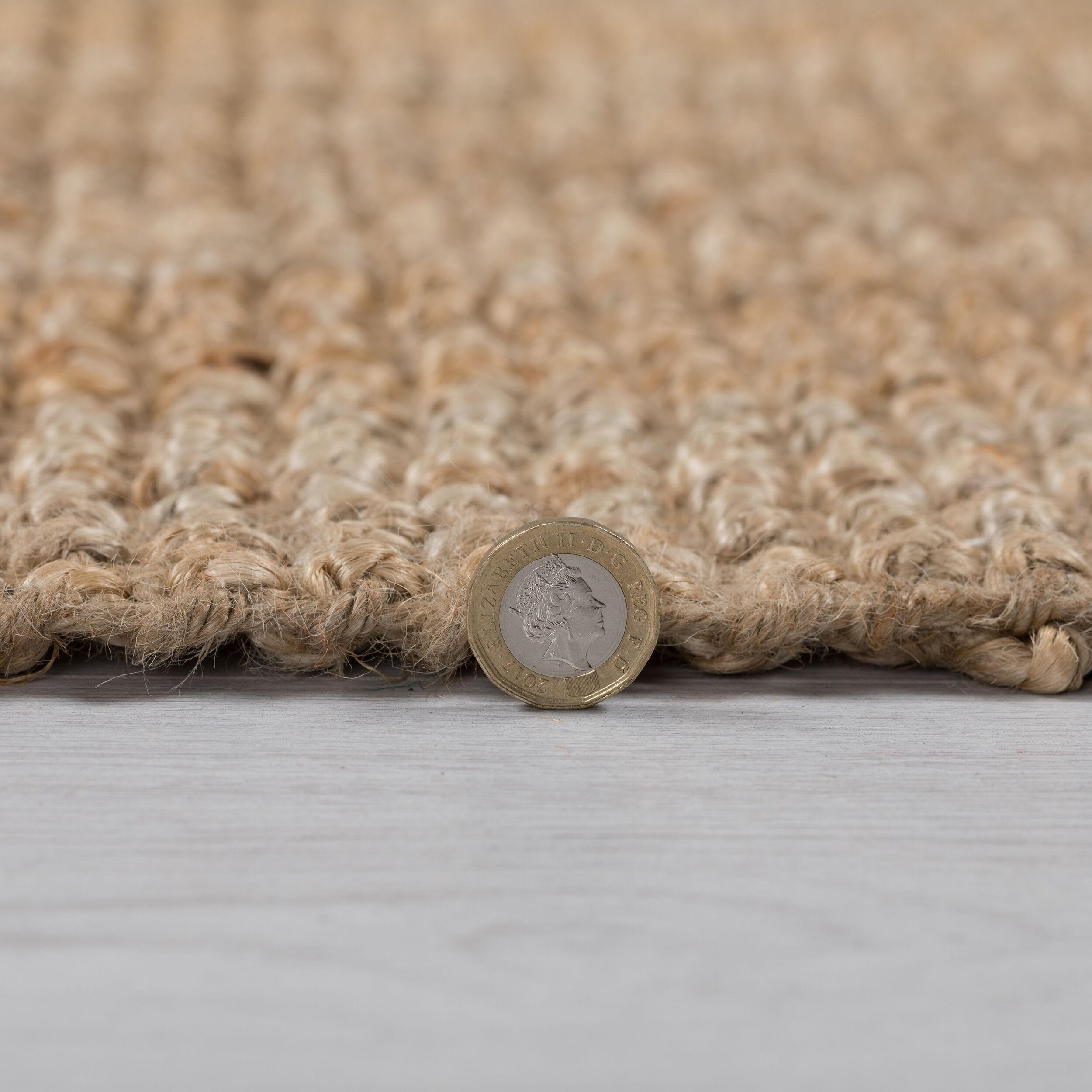 Thumbnail - Kadima Design Teppich, Braun, Naturmaterialien, Uni, Rechteckig, 60x300 cm, pflegeleicht, Teppiche & Böden, Teppiche, Mo...