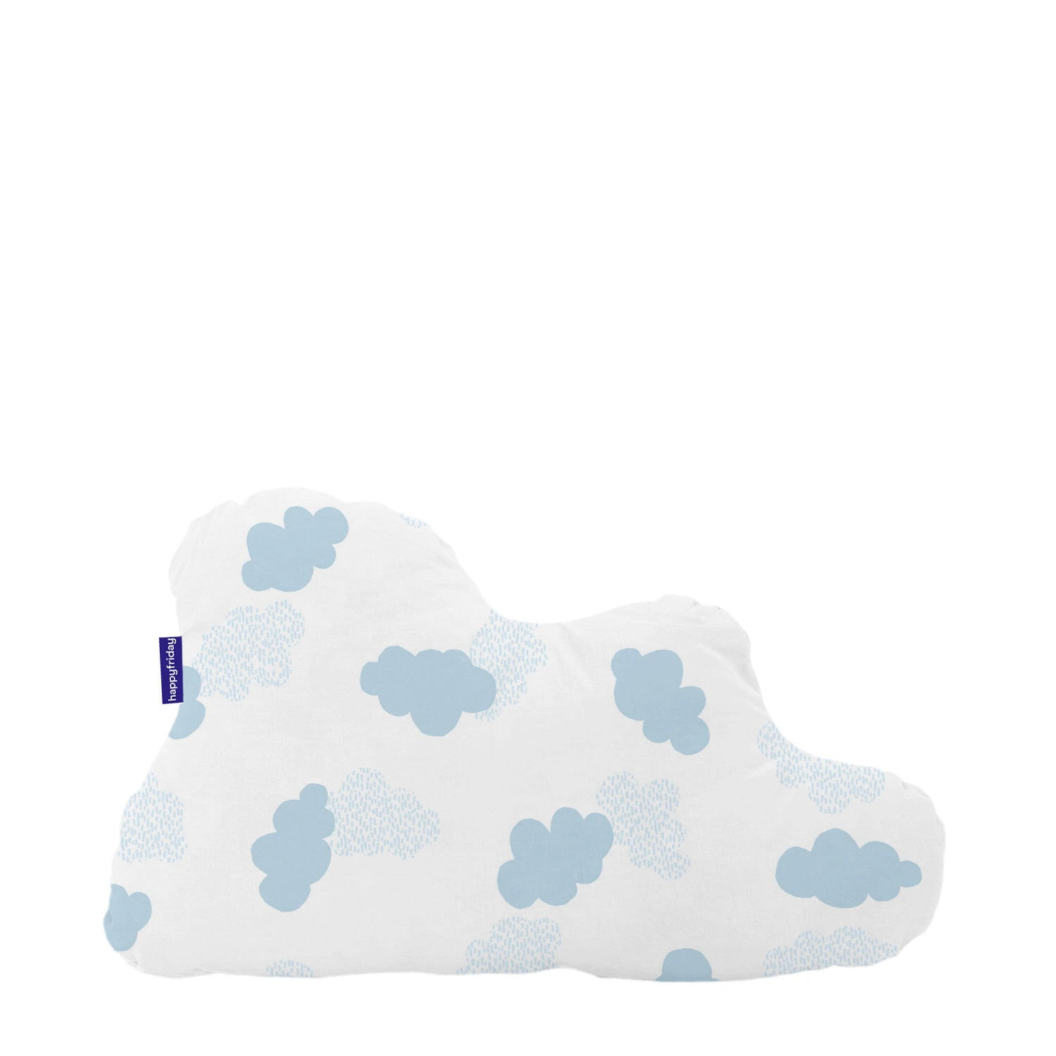 KISSEN clouds 60x40 cm blau - Blau, Textil (60/40cm) - Happy Friday