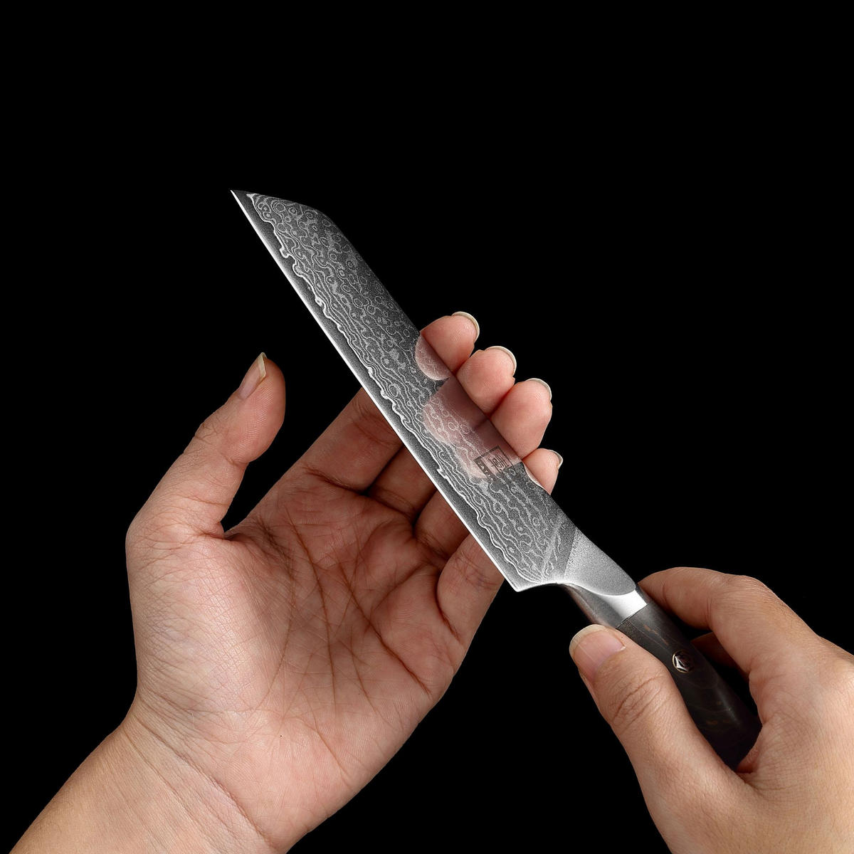 ALLZWECKMESSER 12,5 cm - Ahornfarben, Holz/Metall (23cm) - Zayiko