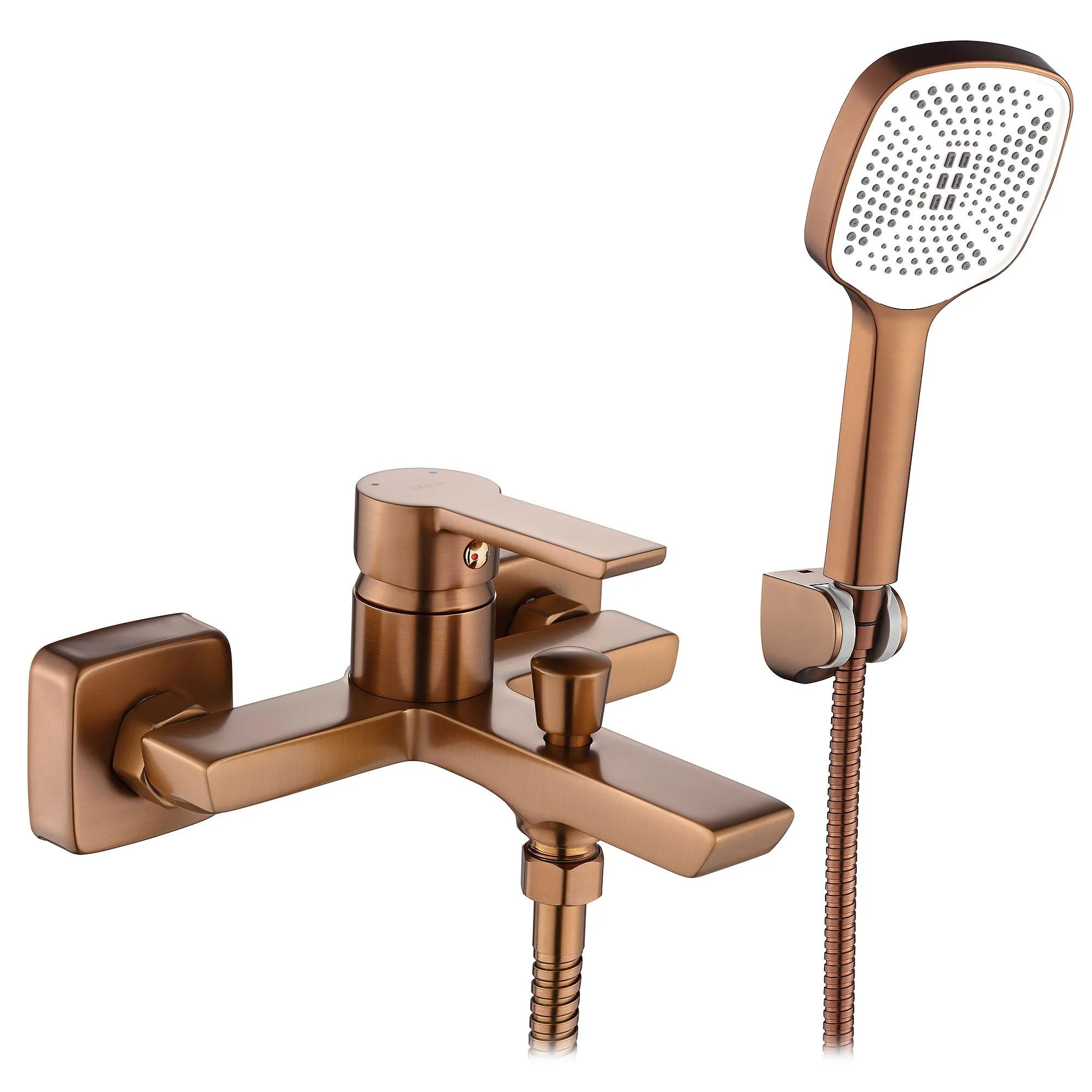 WANNENARMATUR Rea Argus Copper Brush - Kupferfarben, Metall (14.5/10/11cm) - REA