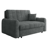 SCHLAFSOFA Viva Moon III - Schwarz/Grau, Holz/Metall (168/85/98cm) - MIRJAN24