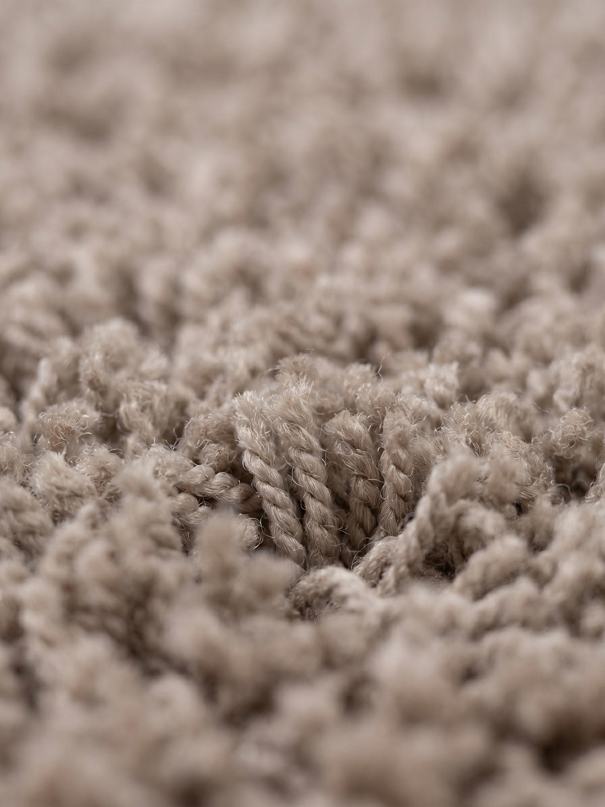 TEPPICH Waschbar Shaggy Uni Kuschelig Schlafzimmer Strapazierfähig Läufer Beige 80x250 cm – RHEIN - Beige, Textil (250/80cm) - KADIMA DESIGN
