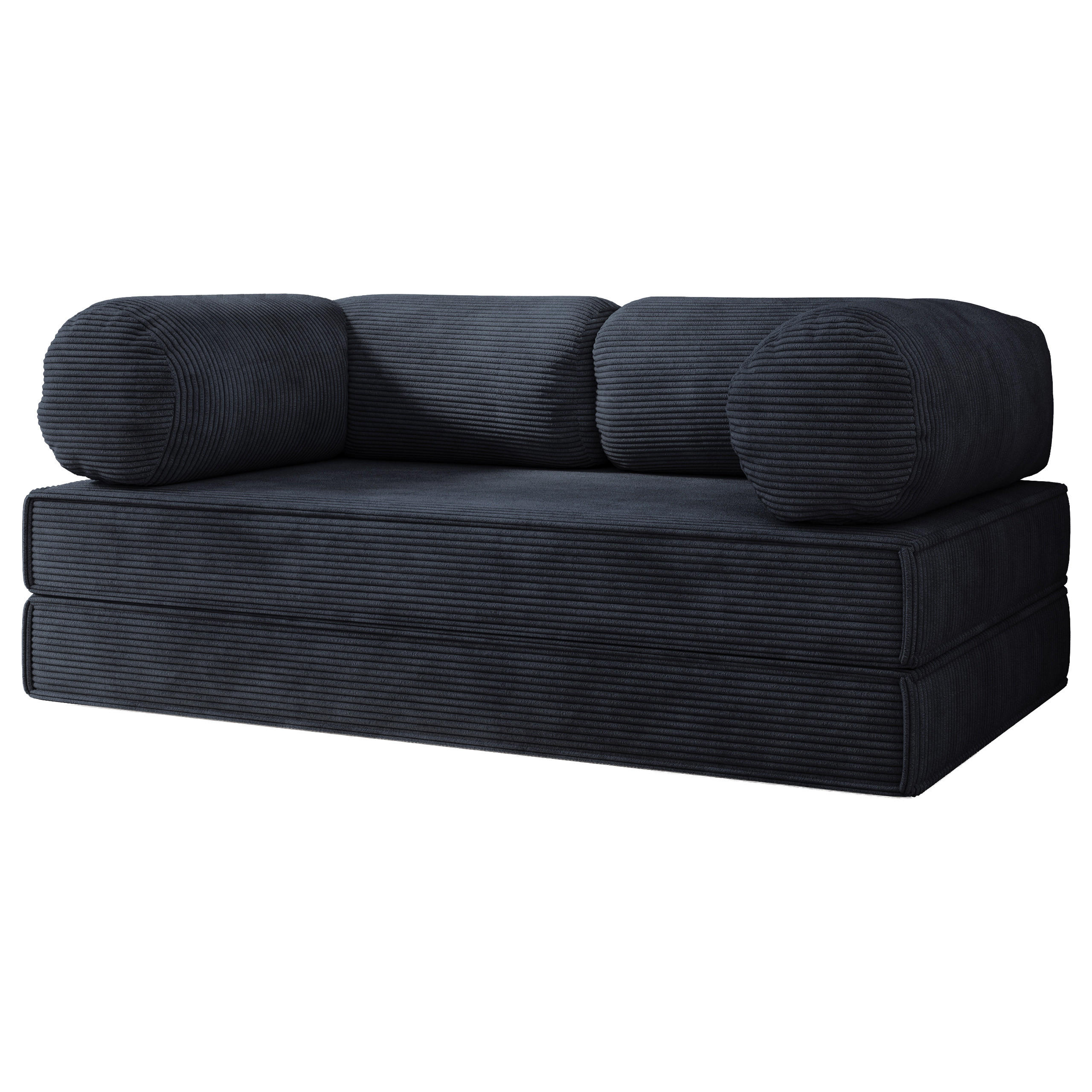 Masseno Bettsofa Schwarz 170x68x80 cm