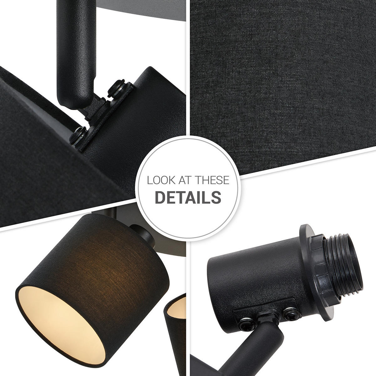 STRAHLER Anika Rd - Weiß, Metall (14.3/12.1/19cm) - Paco Home